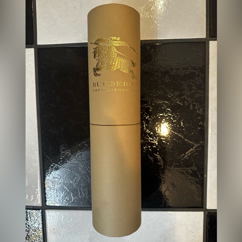 BURBERRY CYLINDER TUBE GIFT BOX - SCARF